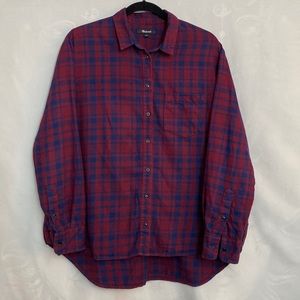 Madewell Ex Boyfriend 100% Cotton Flannel